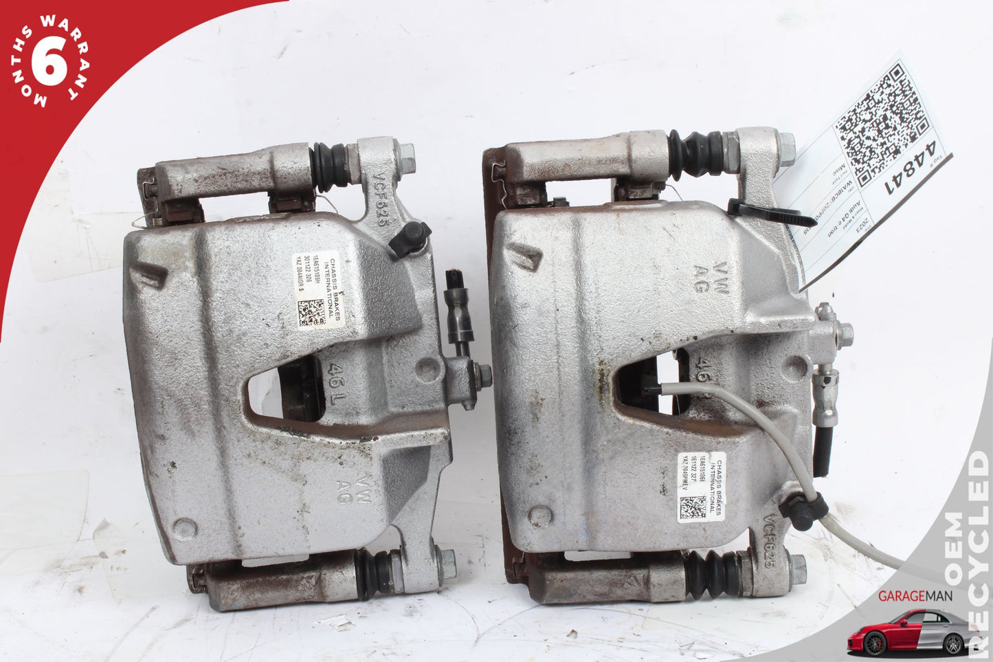 2022-2025 Audi Q4 E-Tron SUV Front Left and Right Side Brake Caliper Set OEM