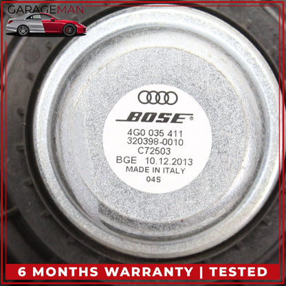 2012-2018 Audi A6 A7 Rear Left and Right Side Door Speaker Set 4G0035411 OEM