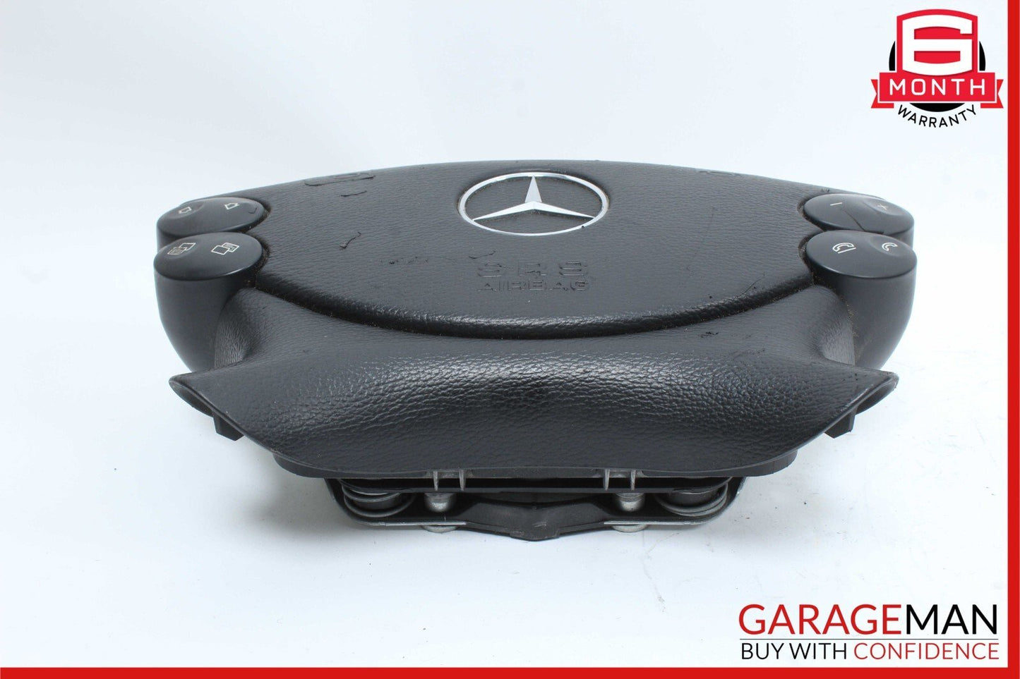 03-12 Mercedes W219 CLS500 E350 SL500 Steering Wheel Airbag Air Bag Black OEM