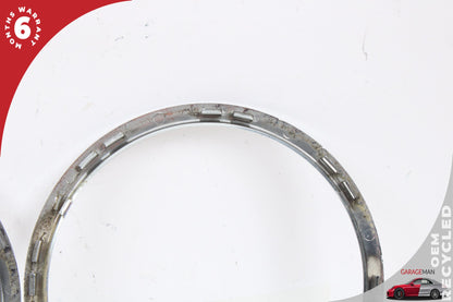 2002-2005 Ford Thunderbird Rear Left and Right Roof Porthole Chrome Trim OEM
