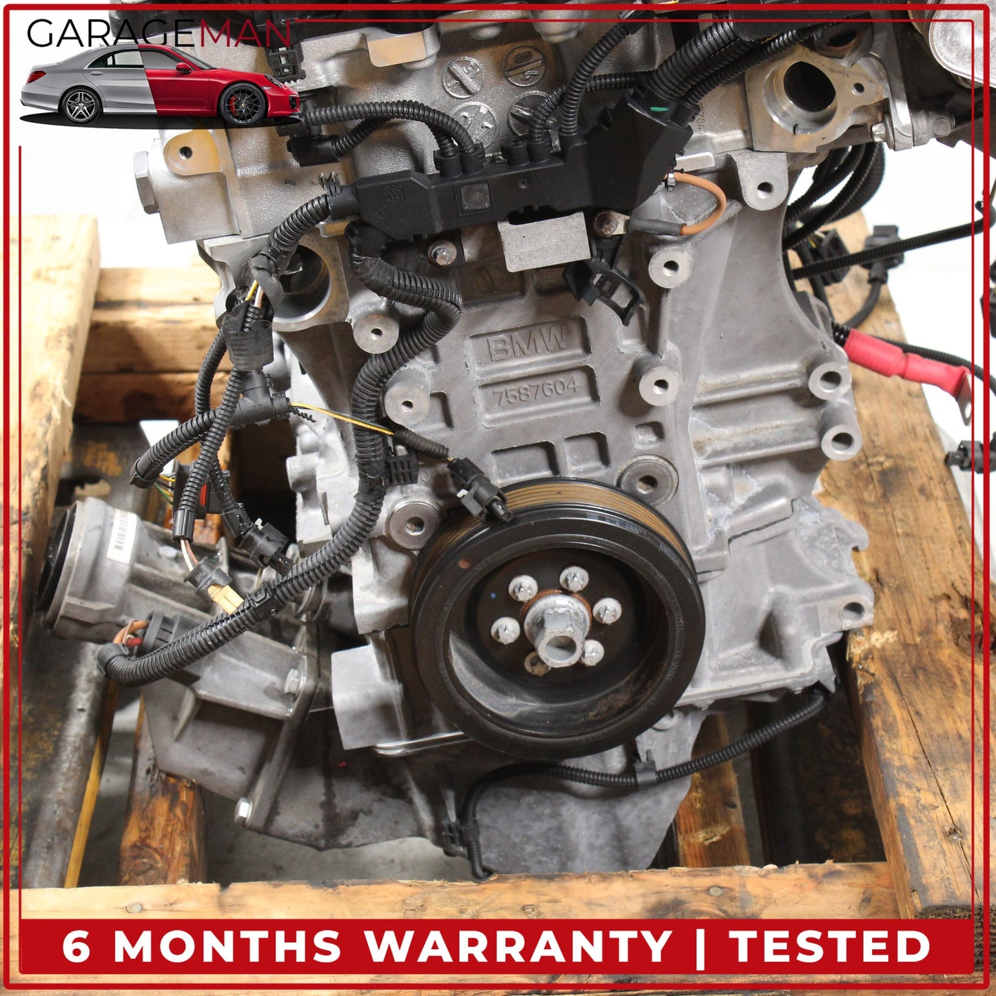 2012-2018 BMW 428i F36 AWD 2.0L I4 Engine Motor Assembly N20B20O0 167k