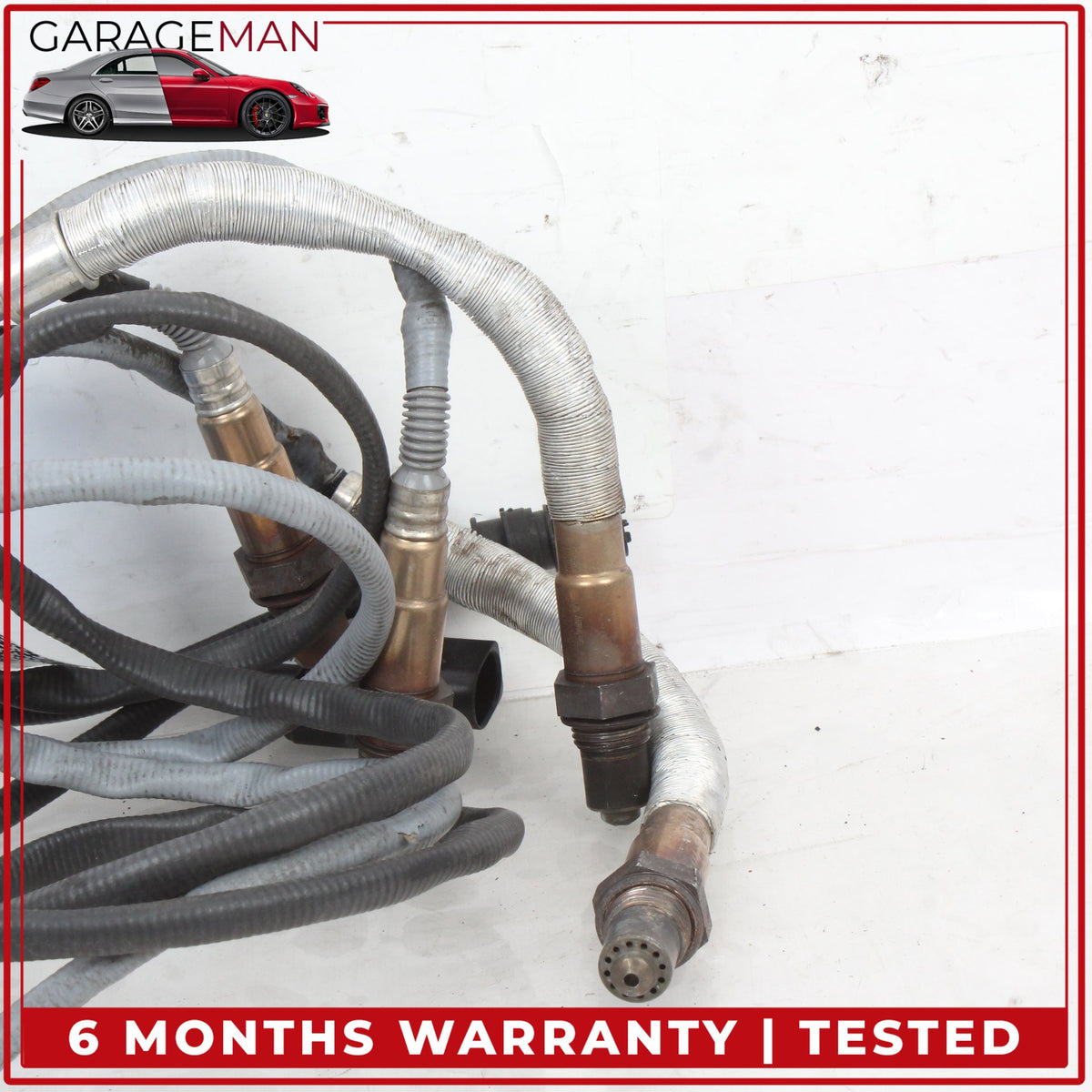 2007-2013 BMW X5 E70 Oxygen O2 Lambda Sensor Set of 4 Bosch 7557756 OEM