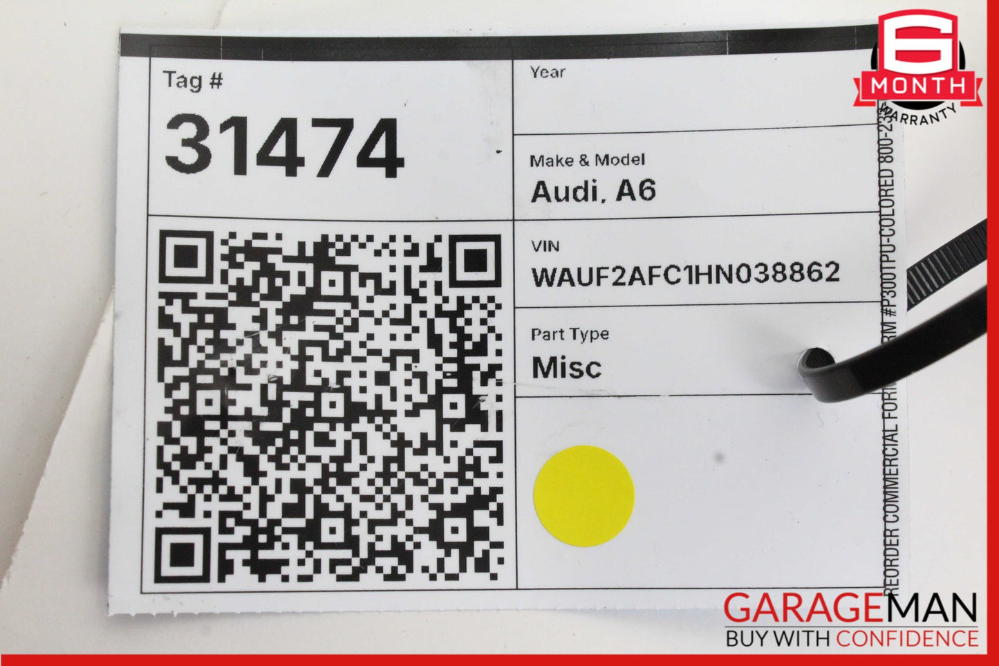 2012-2018 Audi A6 Rear Left or Right Side Door Control Module 4G8959795J OEM