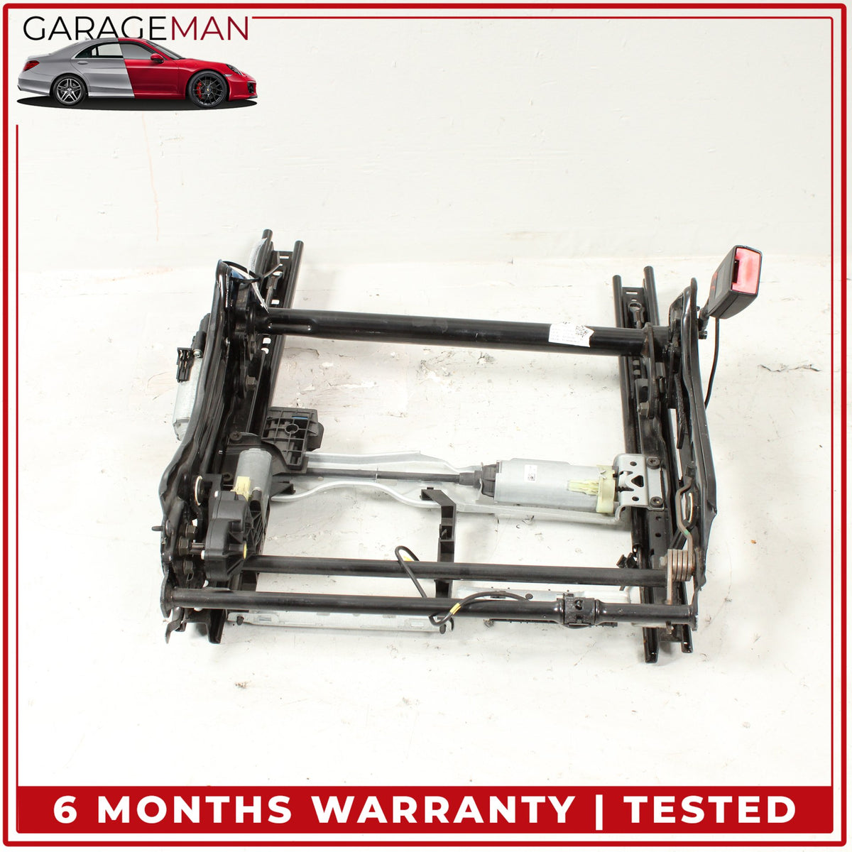 2010-2016 Mercedes W212 E400 Front Right Seat Track Frame Rail 2129109808 OEM