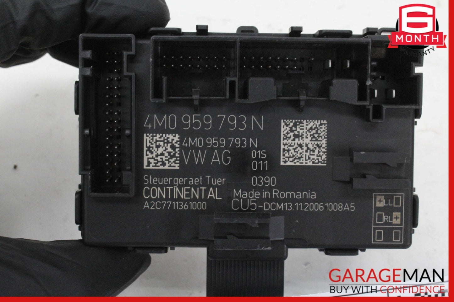 2018-2024 Audi A4 B9 Sedan Left Front Door Control Module 4M0959793N OEM