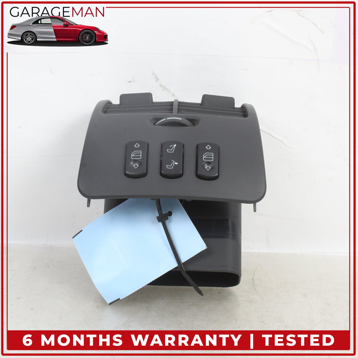 2003-2006 Mercedes W215 CL500 Rear Center Console AC A/C Air Vent Trim OEM