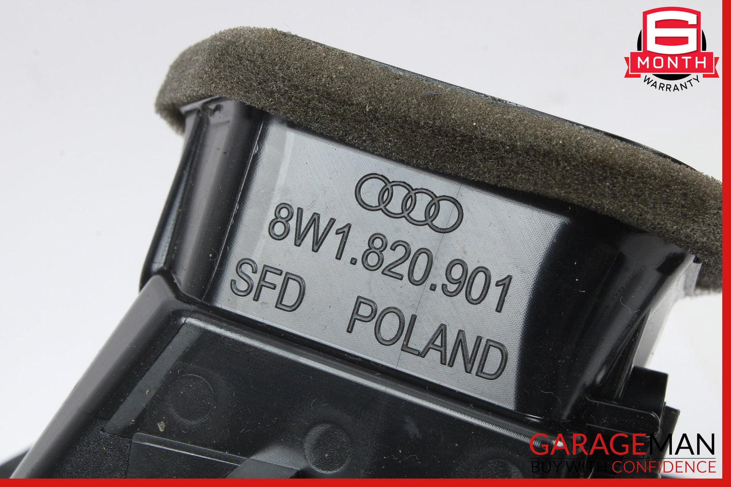 2017-2024 Audi A4 Sedan Front Left Dash AC A/C Air Vent 8W1820901B OEM