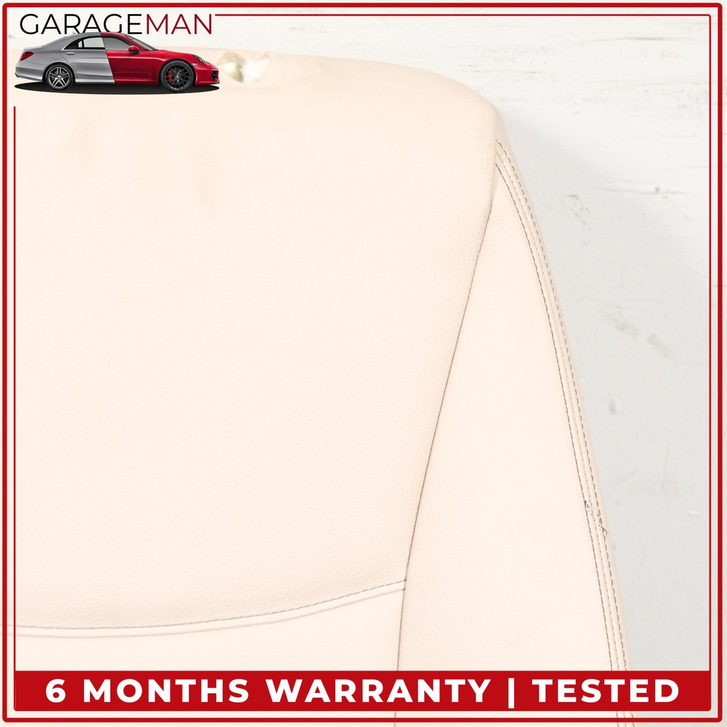 2011-2018 BMW X3 X4 Front Right Passenger Side Top Upper Seat Cushion Beige OEM