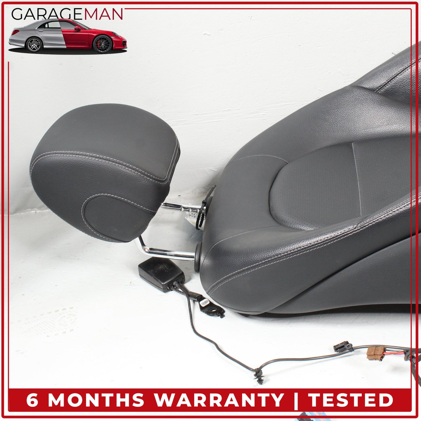 2015-2018 Mercedes W205 C300 Front Left or Right Upper Seat Cushion w/ Head Rest