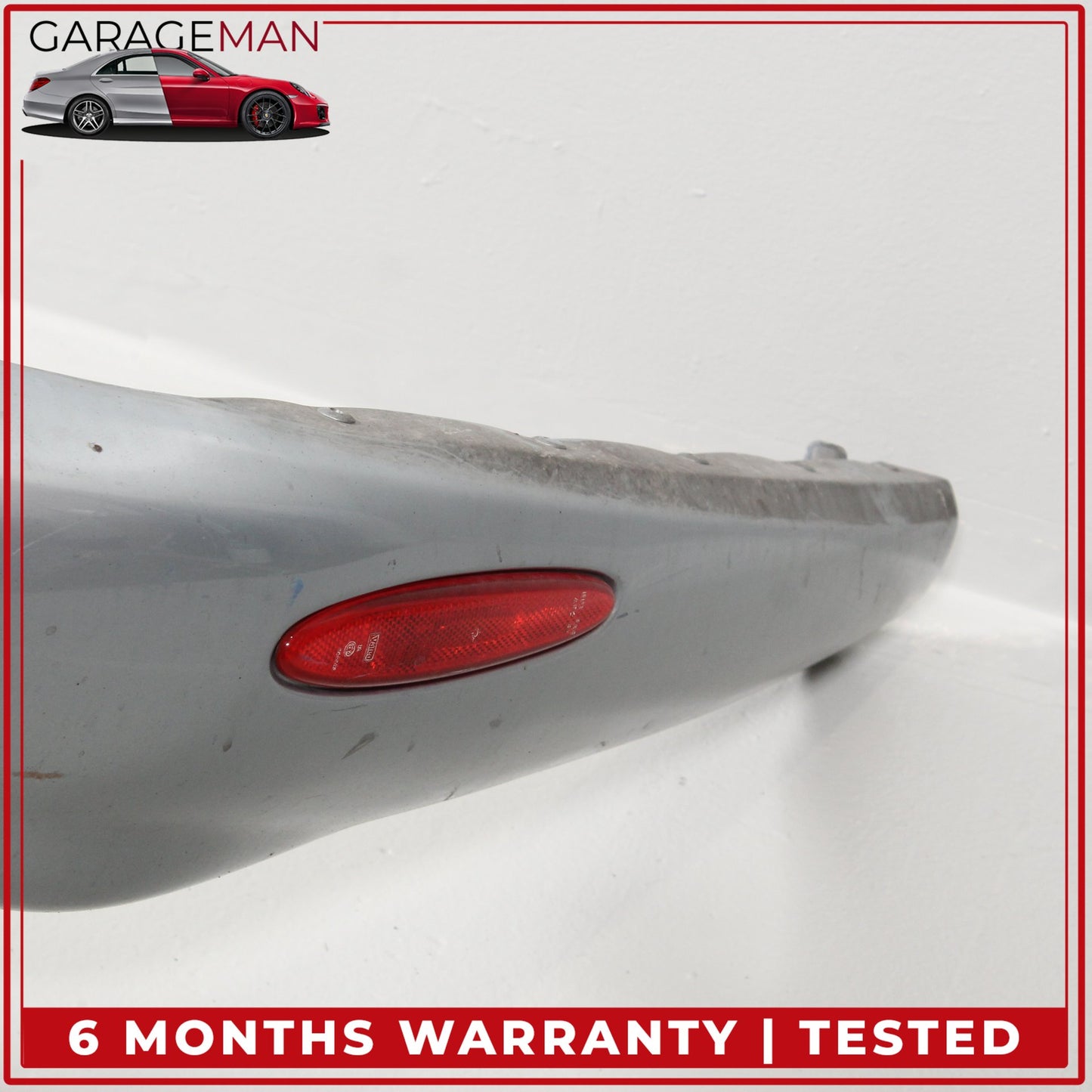 1997-2000 Jaguar XK8 Convertible Rear Bumper Cover Light Blue HJA6586BB OEM