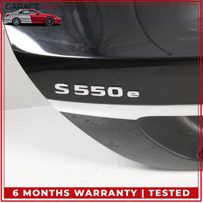 2014-2020 Mercedes-Benz S550e W222 Trunk Lid Panel Assembly 2227500075 OEM