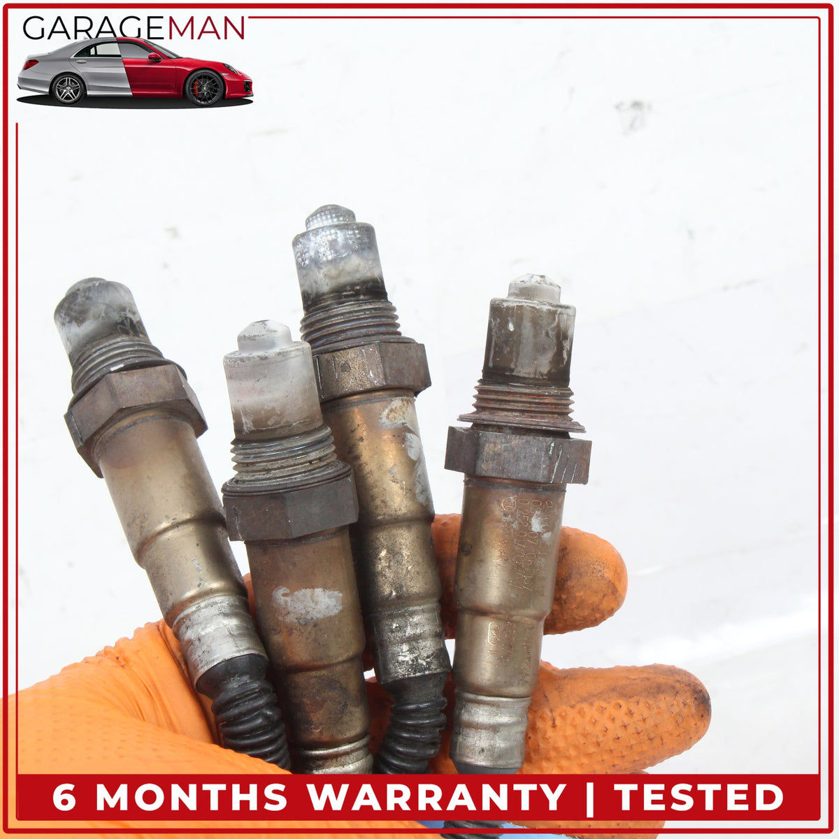 2006-2011 Mercedes W211 E350 C300 GLK350 Oxygen O2 Sensor Lambda Set of 4 Pc OEM