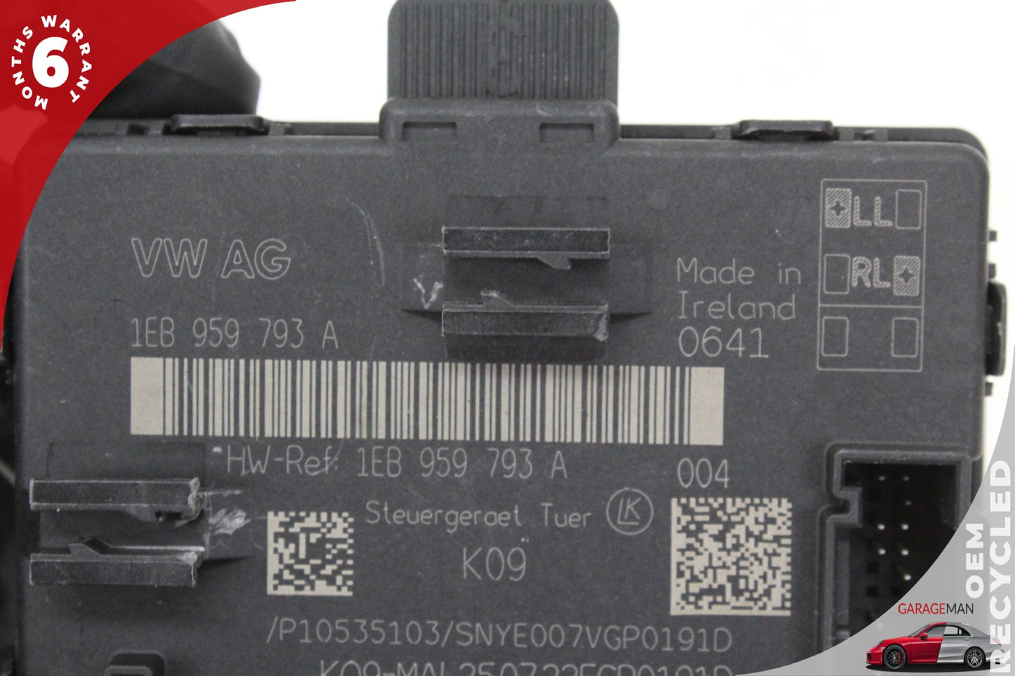2022-2025 Audi Q4 E-Tron Front Left Side Door Control Module Unit 1EB959793A OEM