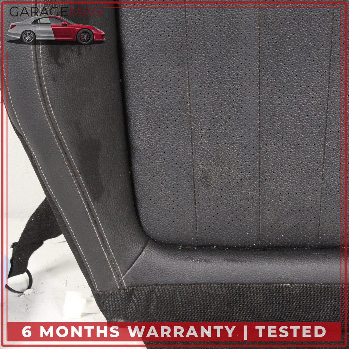 2017-2023 Mercedes W213 E300 Front Right Lower Bottom Seat Cushion Black OEM