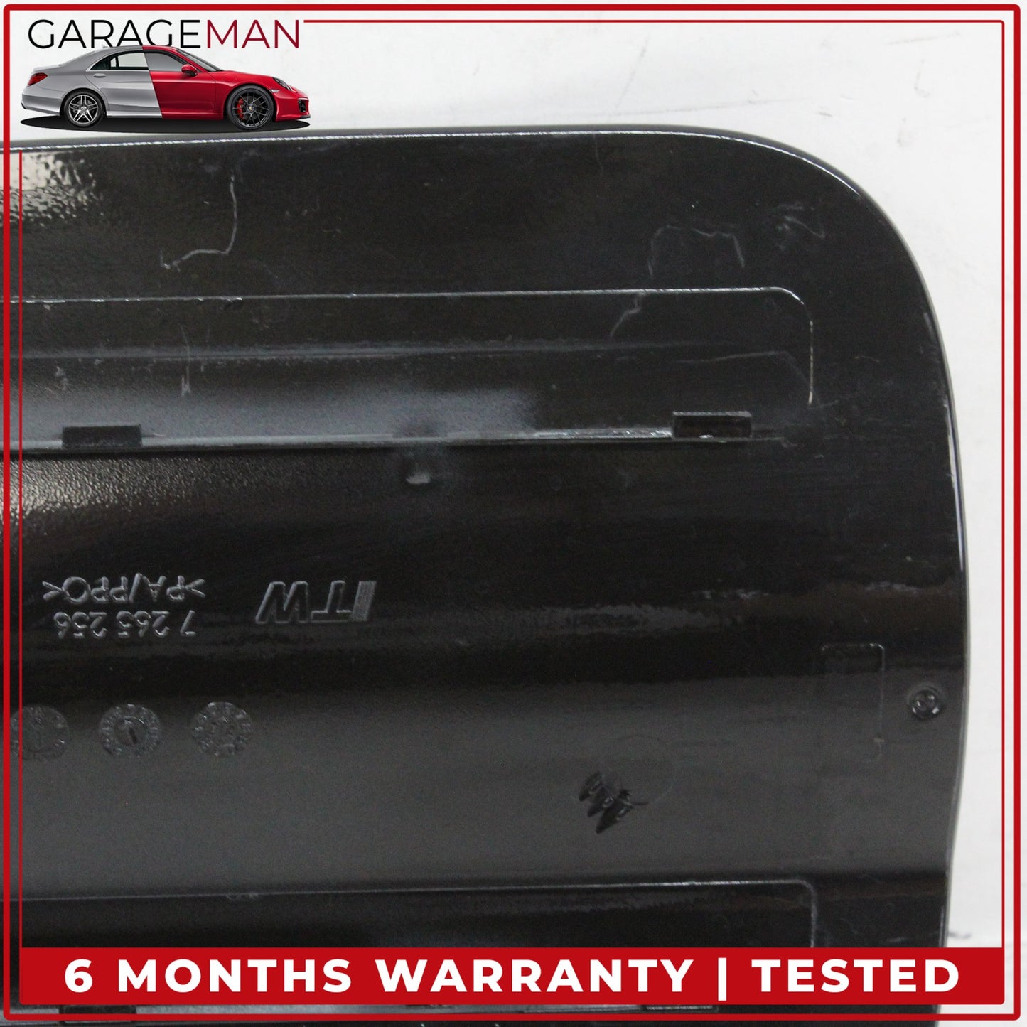 2011-2018 BMW X3 X4 F25 SUV Fuel Gas Tank Filler Lid Door Black 7265256 OEM