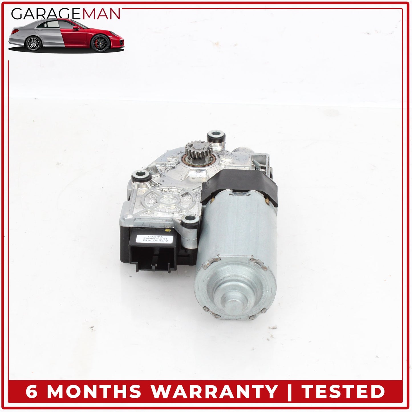 2011-2018 Porsche Cayenne 958 Rear Roof Sun Shade Screen Roller Blind Motor OEM