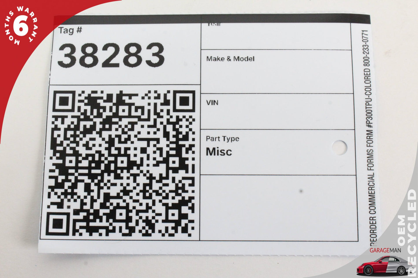 2014-2016 Porsche Panamera 970 E-Hybrid Battery Cooling Matt F00VB08001-00 OEM