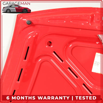 1997-2005 Porsche 911 996 Boxster 986 Front Hood Bonnet Panel Assembly Red OEM