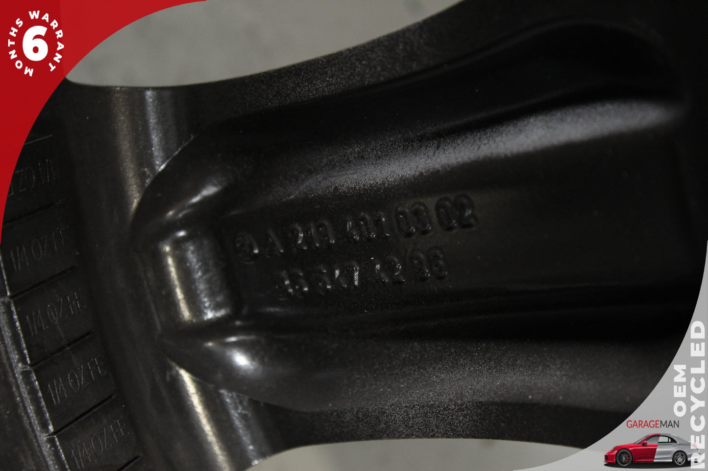 2006-2007 Mercedes W219 CLS500 Rear Wheel Rim w/ Tire 9.5JX18H2 ET33 2194010302