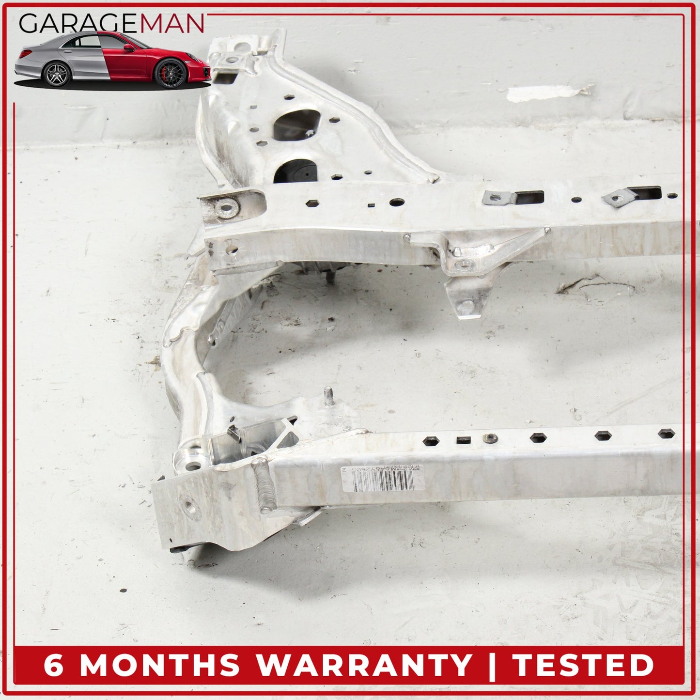 2006-2013 BMW 335i E90 RWD Front Suspension Subframe Crossmember 31116785639 OEM