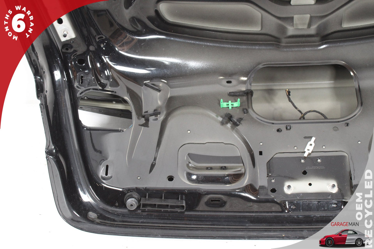12-18 Audi A6 C7 Sedan Trunk Lid Panel Assembly Phantom Black Pearl 4G5827023C