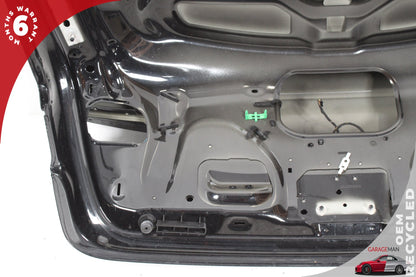 12-18 Audi A6 C7 Sedan Trunk Lid Panel Assembly Phantom Black Pearl 4G5827023C