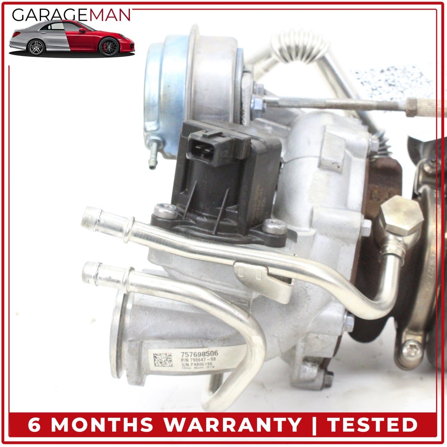 2008-2017 BMW 550i 650i 750i X5 N63 Left or Right Side Turbocharger 7576985 OEM