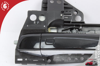 2012-2018 Audi A7 Rear Left Driver Side Exterior Door Handle Black 4H0837885 OEM