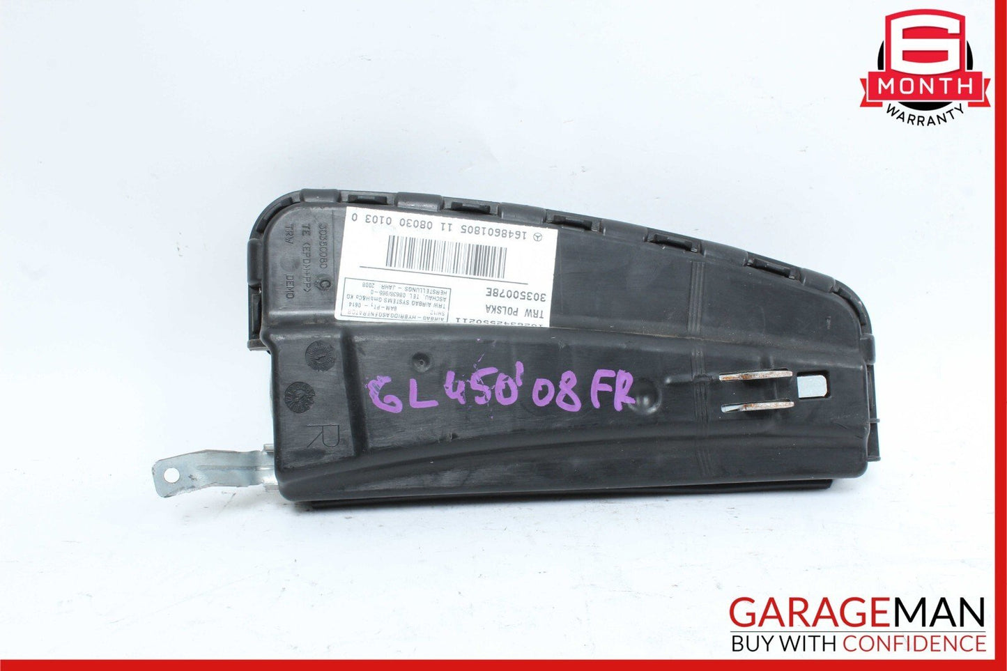 06-14 Mercedes S550 CL550 ML350 GL450 Front Right Side Seat Air Bag Airbag SRS