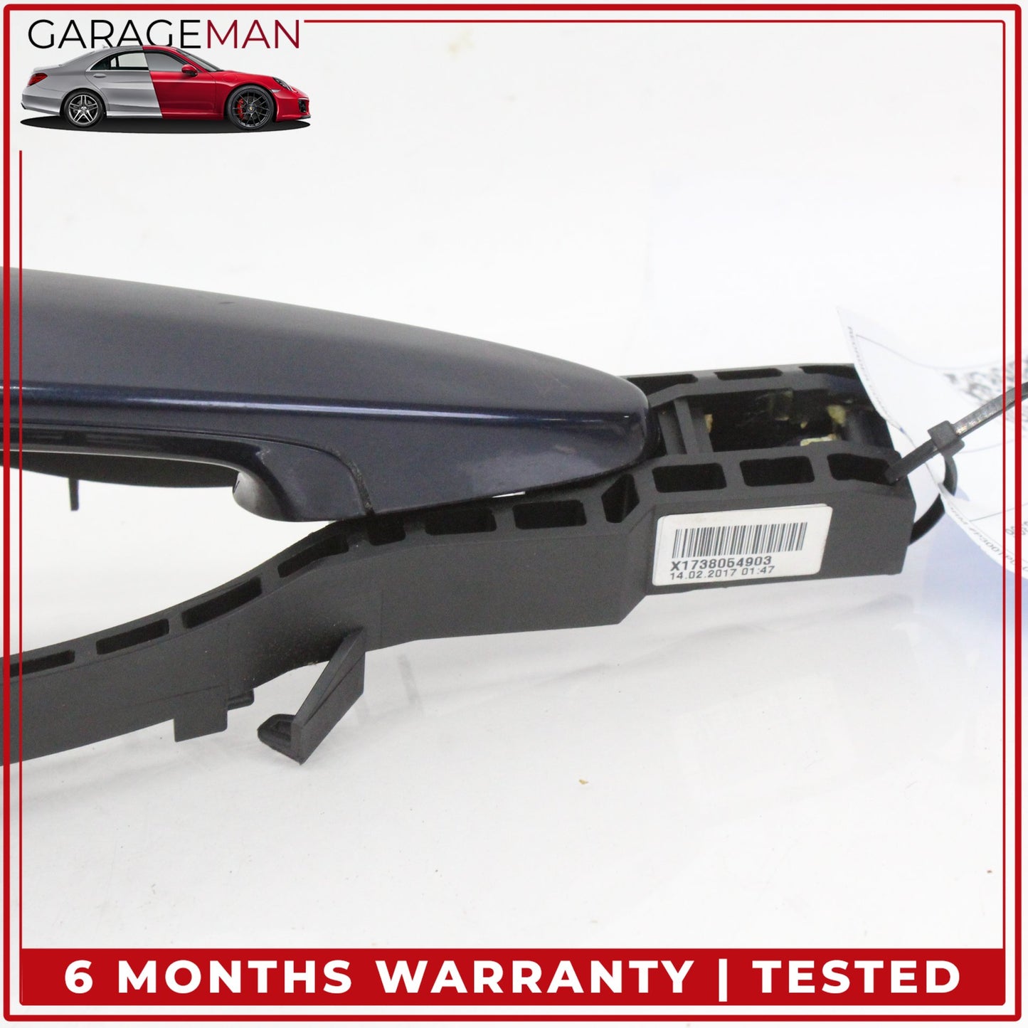 2014-2020 BMW 430i F36 Front Left Driver Side Exterior Door Handle Blue OEM