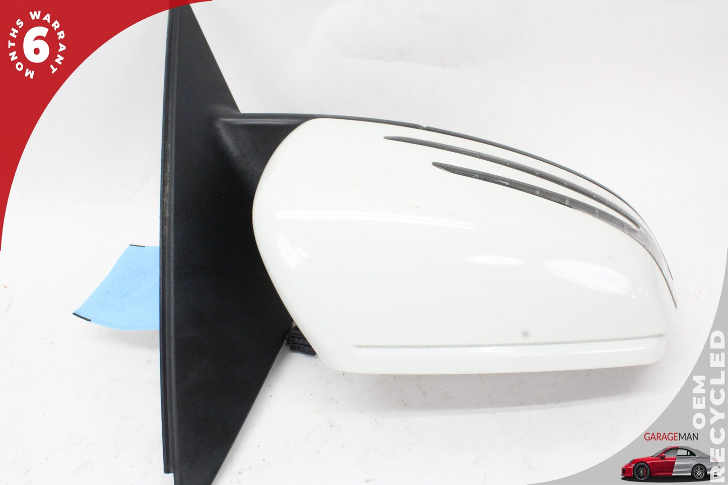 2010-2011 Mercedes W204 C300 Front Right Side Door Rear View Mirror White OEM