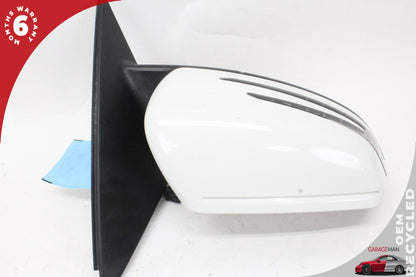 2010-2011 Mercedes W204 C300 Front Right Side Door Rear View Mirror White OEM