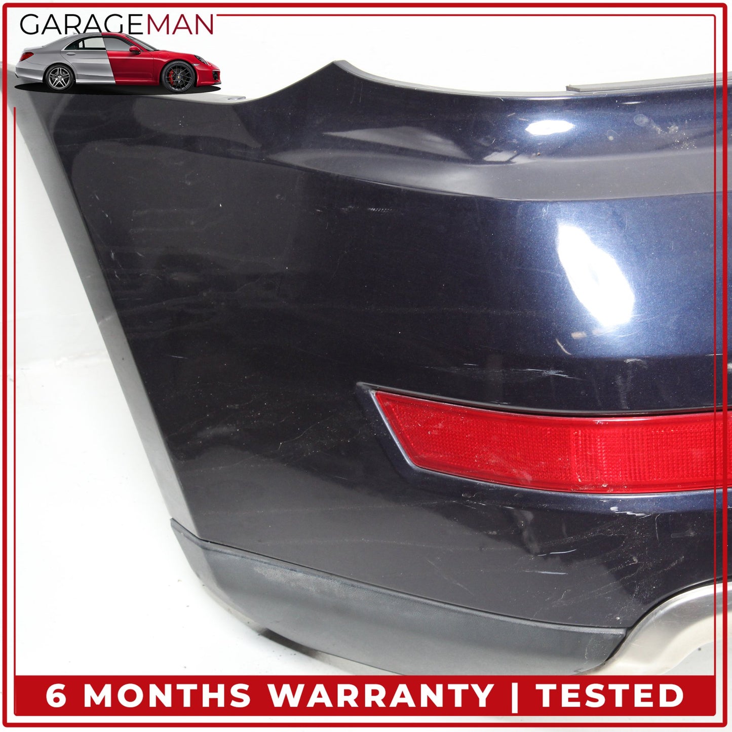 2009-2011 Mercedes W164 ML350 ML550 Base Rear Bumper Cover Assembly Blue OEM