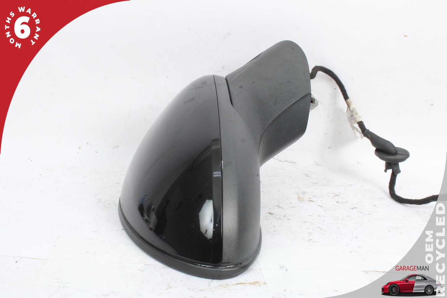 2011-2014 Porsche Cayenne 958 Front Right Side Door Rear View Mirror Black OEM