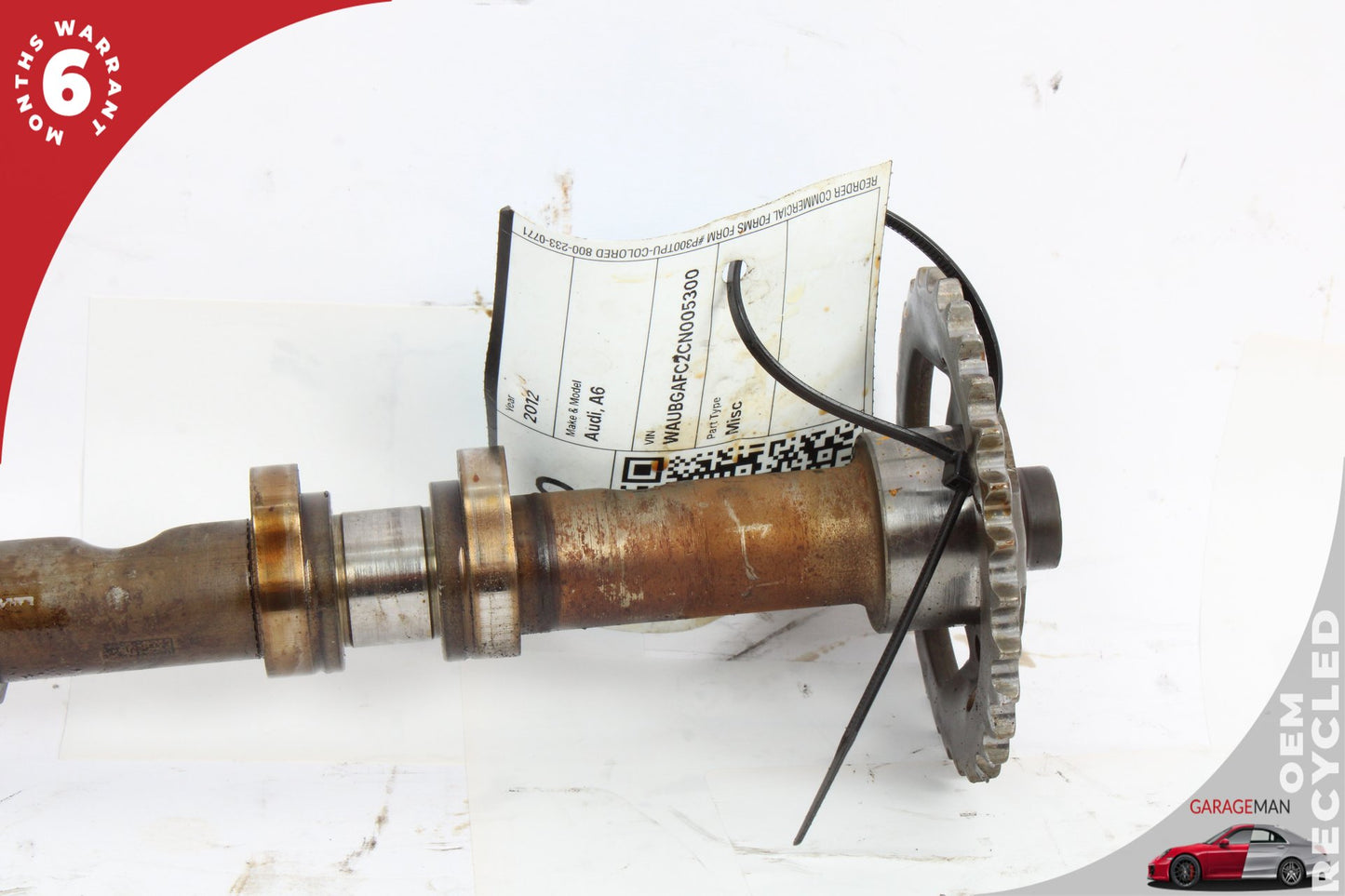 2011-2017 Audi A6 C7 AWD 3.0L Left Exhaust Camshaft 06E109571D OEM