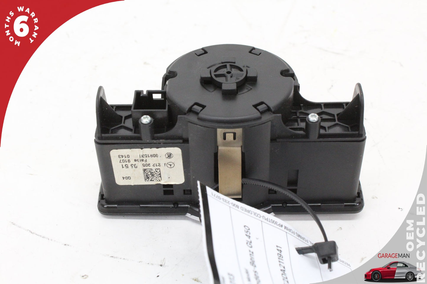 08-20 Mercedes-Benz GL450 X166 Headlight Fog Light Switch Control Module 2129050