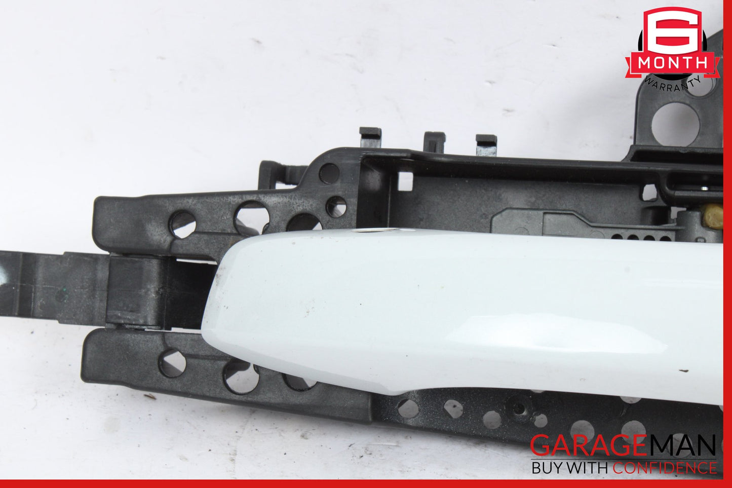 2012-2018 Audi S7 Rear Right Side Exterior Door Handle White 4H0837886 OEM