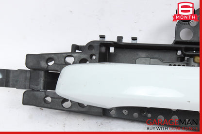 2012-2018 Audi S7 Rear Right Side Exterior Door Handle White 4H0837886 OEM