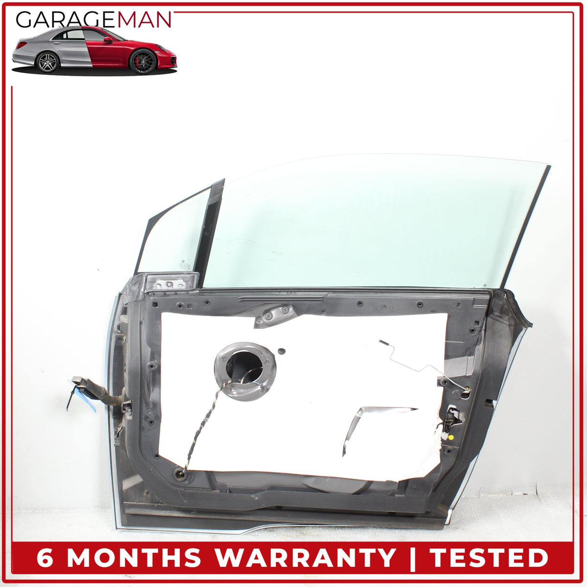 2014-2021 BMW i3 Front Right Side Door Shell w/ Window Glass & Door Handle OEM
