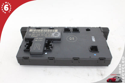 01-07 Mercedes-Benz C240 W203 Right Front Door Control Module 2038205626