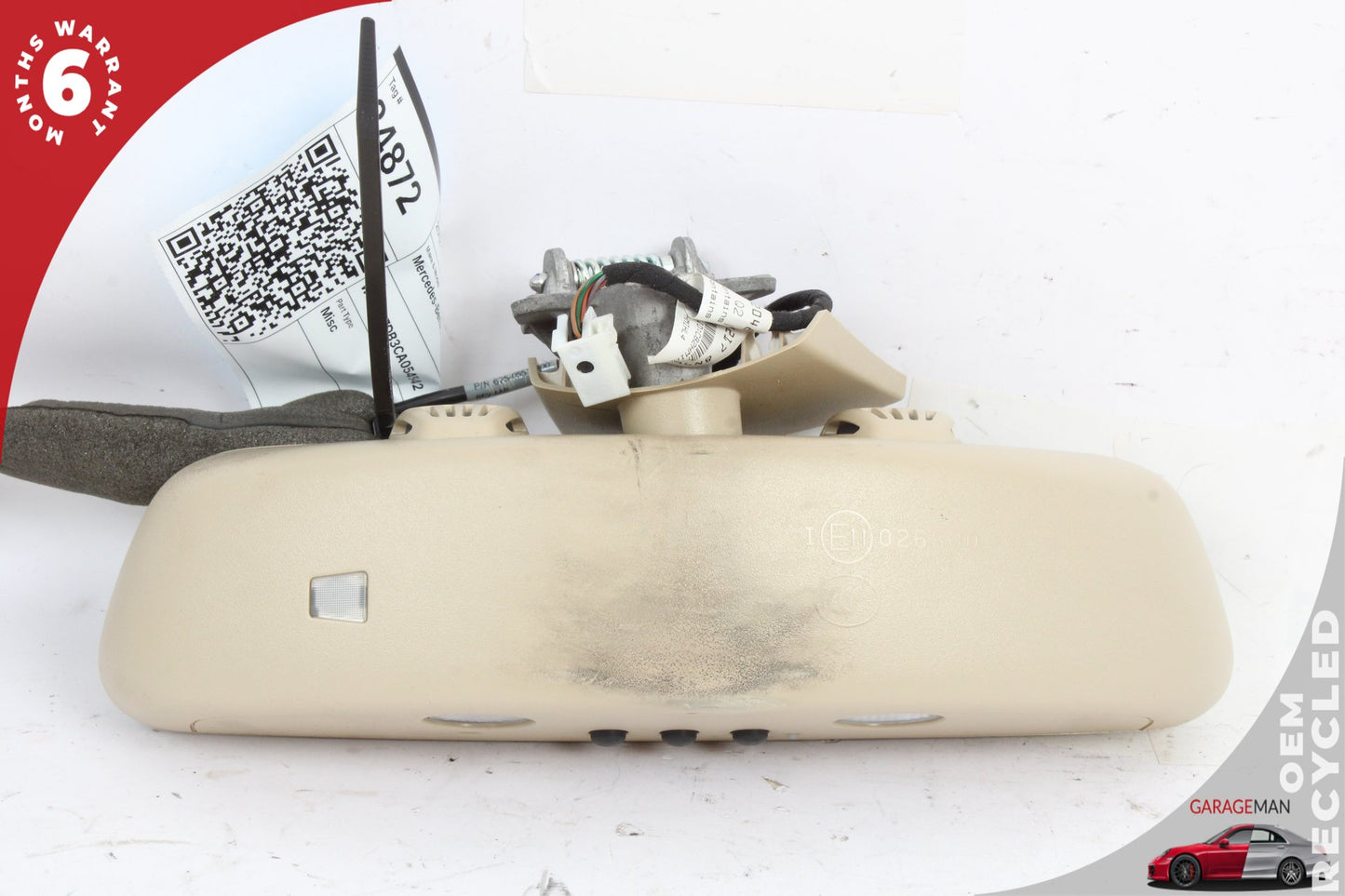 2010-2016 Mercedes W218 CLS550 Front Interior Rear View Mirror 2048104217 OEM