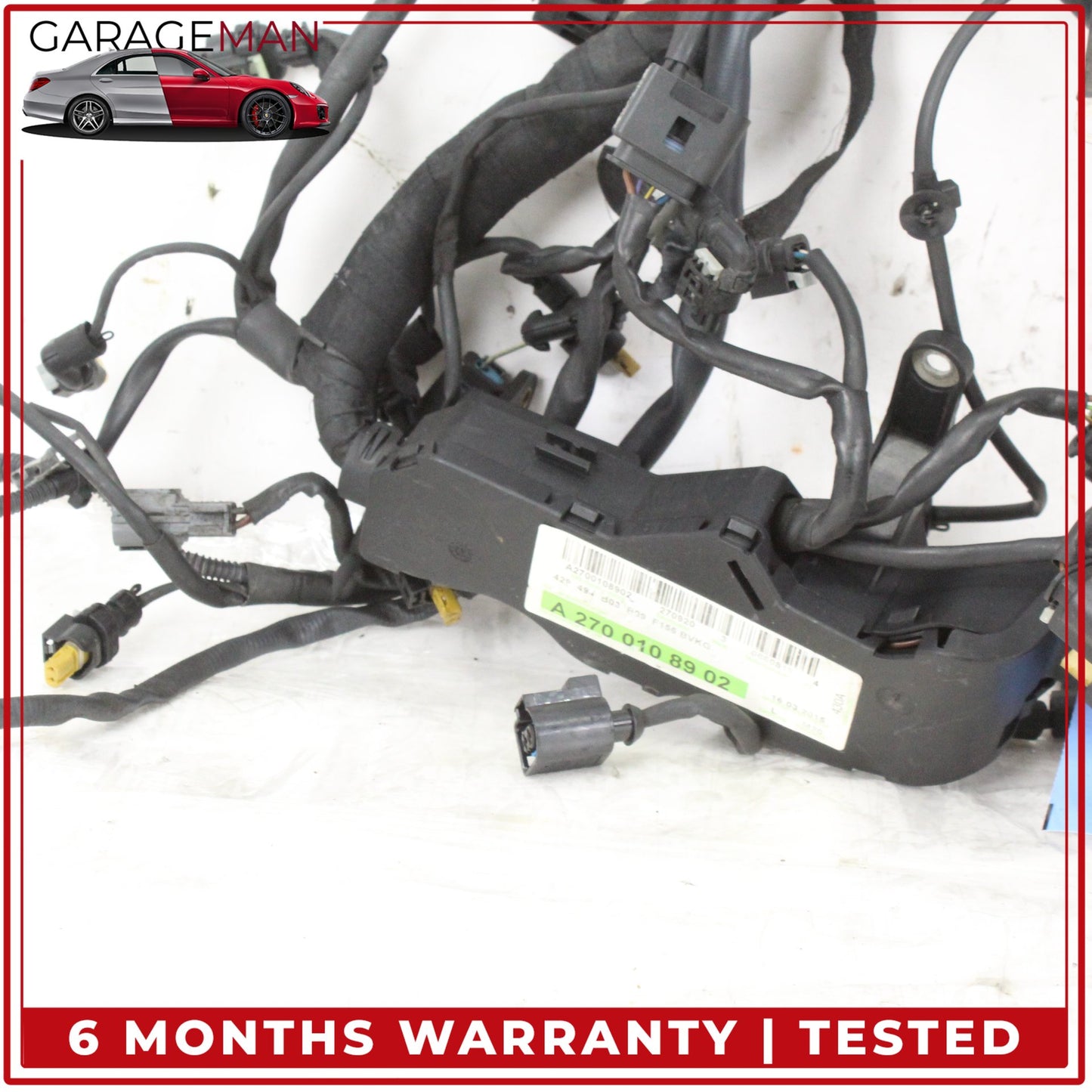 2014-2015 Mercedes W117 CLA250 GLA250 Engine Wiring Harness 2700100202 OEM
