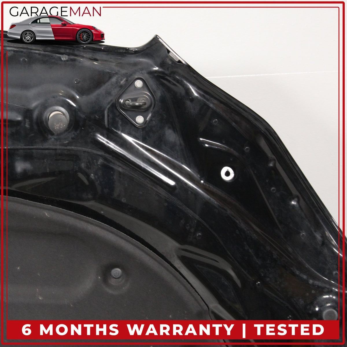 2014-2016 Mercedes W212 E400 E550 Front Hood Bonnet Panel Black 2128800357 OEM