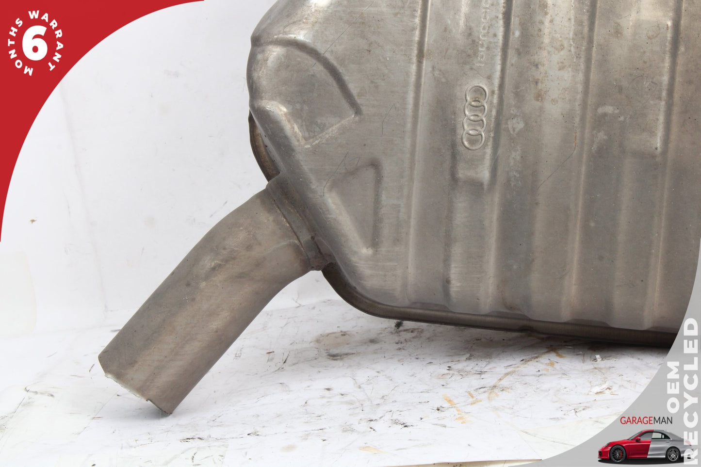 2012-2015 Audi A7 A6 Quattro Rear Right Side Exhaust Muffler 4G0253610 OEM