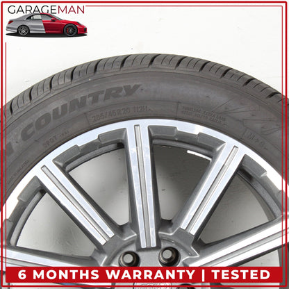 2017-2025 Audi Q7 SQ7 10 Spoke Wheel Rim w/ Tire 9JX20H2 ET33 4M0601025AD OEM