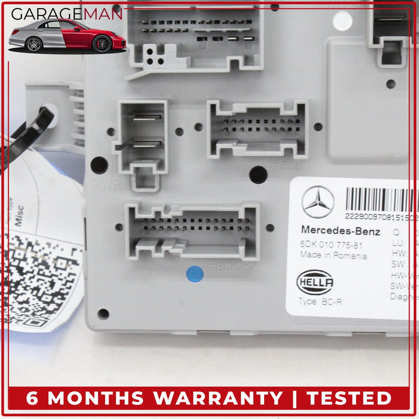 2015-2018 Mercedes W205 C300 Rear Trunk SAM Control Module Unit 2229009708 OEM