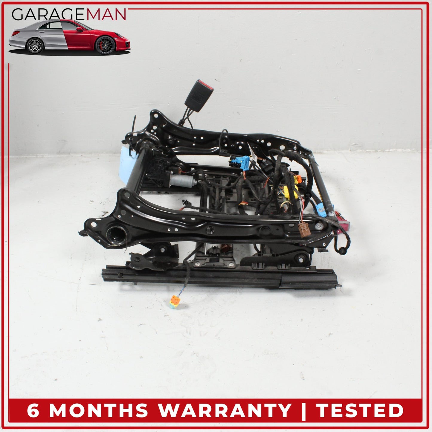 2015-2023 Mercedes W205 C300 Front Right Side Seat Track Rail Frame w/ Motor OEM