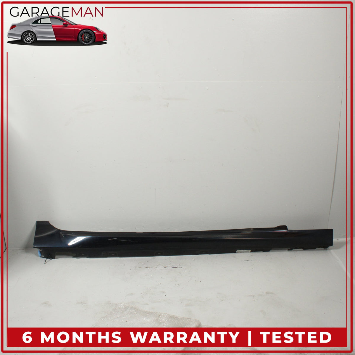 2013-2019 BMW 650i 640i F06 Right Side Skirt Rocker Panel Black 8052654 OEM