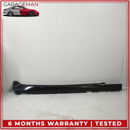 2013-2019 BMW 650i 640i F06 Right Side Skirt Rocker Panel Black 8052654 OEM