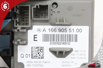2013-2015 Mercedes-Benz GL450 X166 SUV Ignition Switch Module 1669055100 Genuine